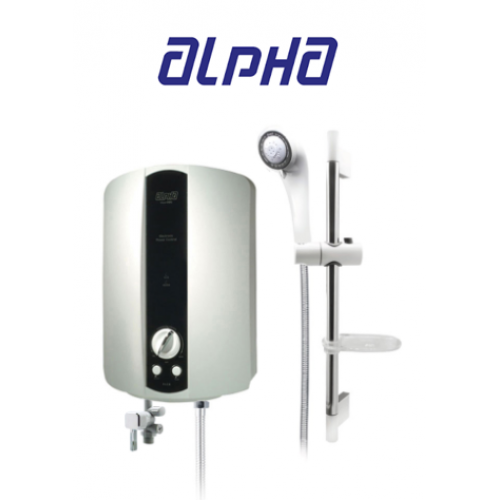 ALPHA NON-PUMP WATER HEATER WITH RAIN SHOWER VIZZ-98E + RS