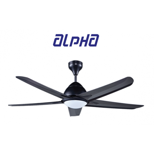 ALPHA 56" 5 BLADES REMOTE CONTROL LED LAMP CEILING FAN AF20-5B 56 LED