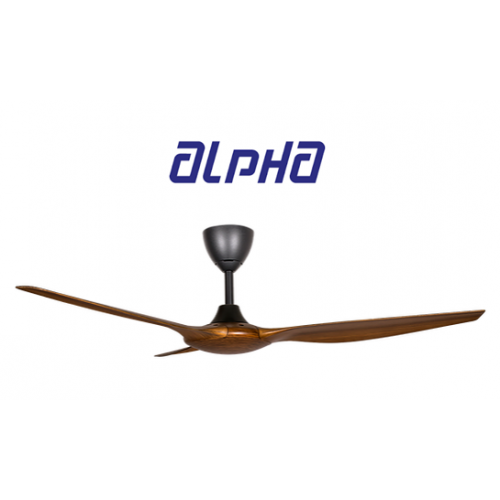 ALPHA 56" 3 BLADES - DC MOTOR REMOTE CONTROL CEILING FAN AX60-3B 56