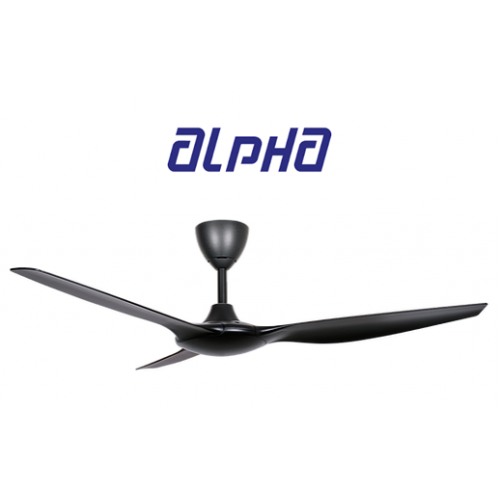 ALPHA 56" 3 BLADES DC MOTOR - REMOTE CONTROL CEILING FAN AX60-3B 56