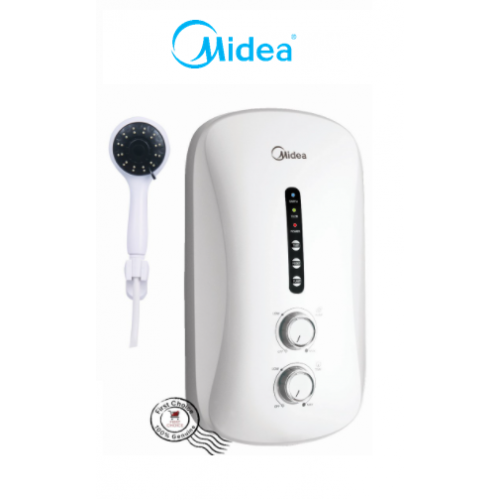 MIDEA 3800 W INSTANT WATER HEATER with DC Silent Pump (White) MWH-38P3 W