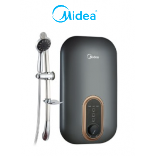 MIDEA 3800 W INSTANT WATER HEATER with DC Pump (Black) MWH-38U3-GR