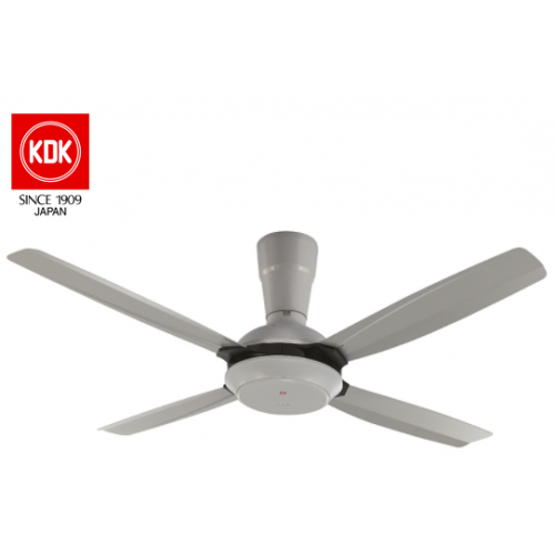 KDK 56" CEILING FAN K-14X5 GY/WT