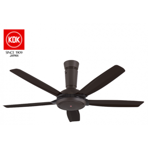 KDK 56" CEILING FAN K-14YZ GY/PBR