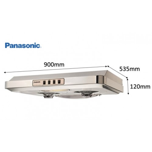 PANASONIC FV-90HQF1S BUILT IN HOOD