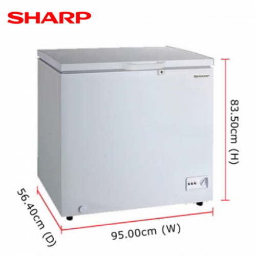 SHARP 220 L FREEZER SJC218