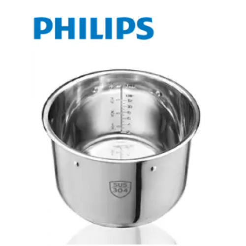 PHILIPS 6 L Viva Collection Stainless steel inner pot HD2778/60