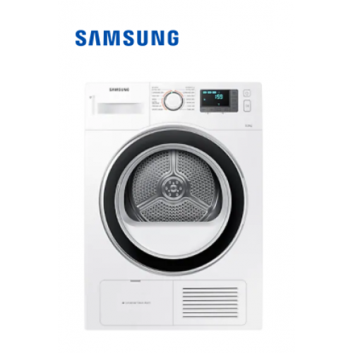 SAMSUNG 8 KG Condenser Dryer, Energy Rating 1 Tick DV80H4200CW/SP