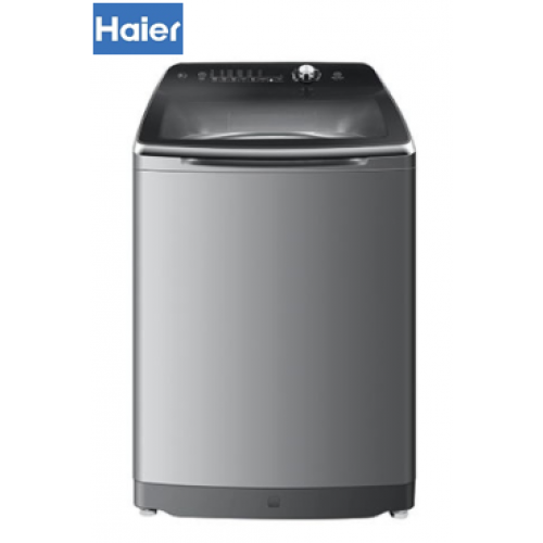 HAIER 18 KG TOP LOAD WASHER INVERTER MOTOR, GLASS LID FULLY AUTO HWM180-M1990DD 