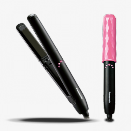 PANASONIC Compact Hair Straightener & Curler EH-HV11-K655